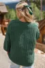 Wide Open Spaces Olive Chenille Cable Knit Oversized Sweater sold by Pink Lily