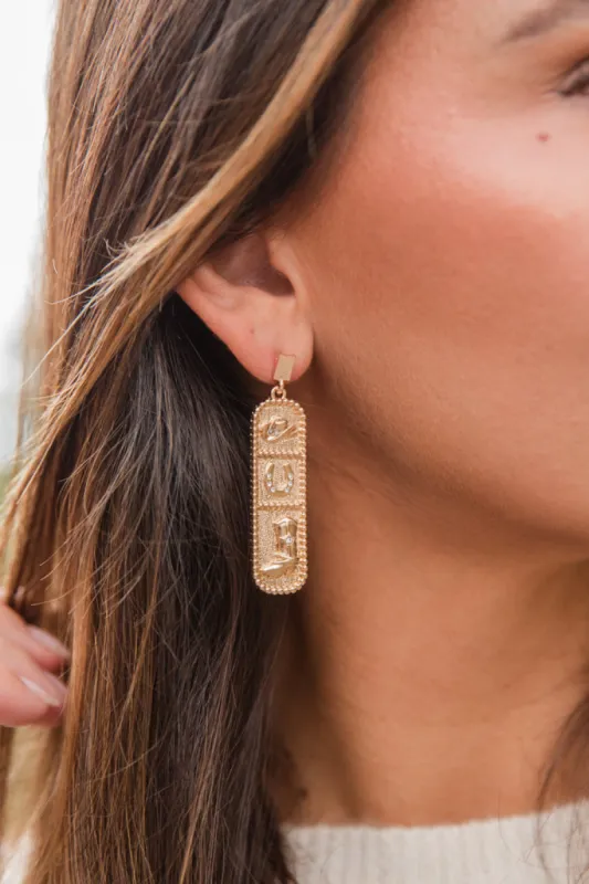 Western Charm Earrings FINAL SALE sold by Pink Lily