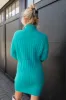 All Yours Teal Turtle Neck Dress sold by Pink Lily