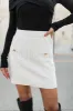 Something About You Cream Cable Knit Mini Skirt FINAL SALE sold by Pink Lily