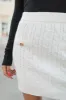 Something About You Cream Cable Knit Mini Skirt FINAL SALE sold by Pink Lily