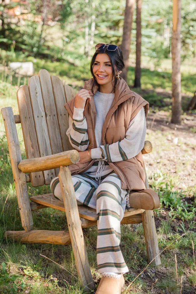 Seeing Stripes Beige Multi Striped Knit Sweater sold by Pink Lily product image thumbnail 2