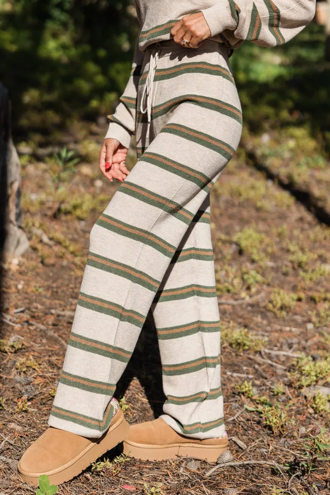 Seeing Stripes Beige Multi Striped Knit Pants sold by Pink Lily product image thumbnail 3