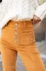 I Can't Forget Camel Button Fly Corduroy Pants FINAL SALE sold by Pink Lily