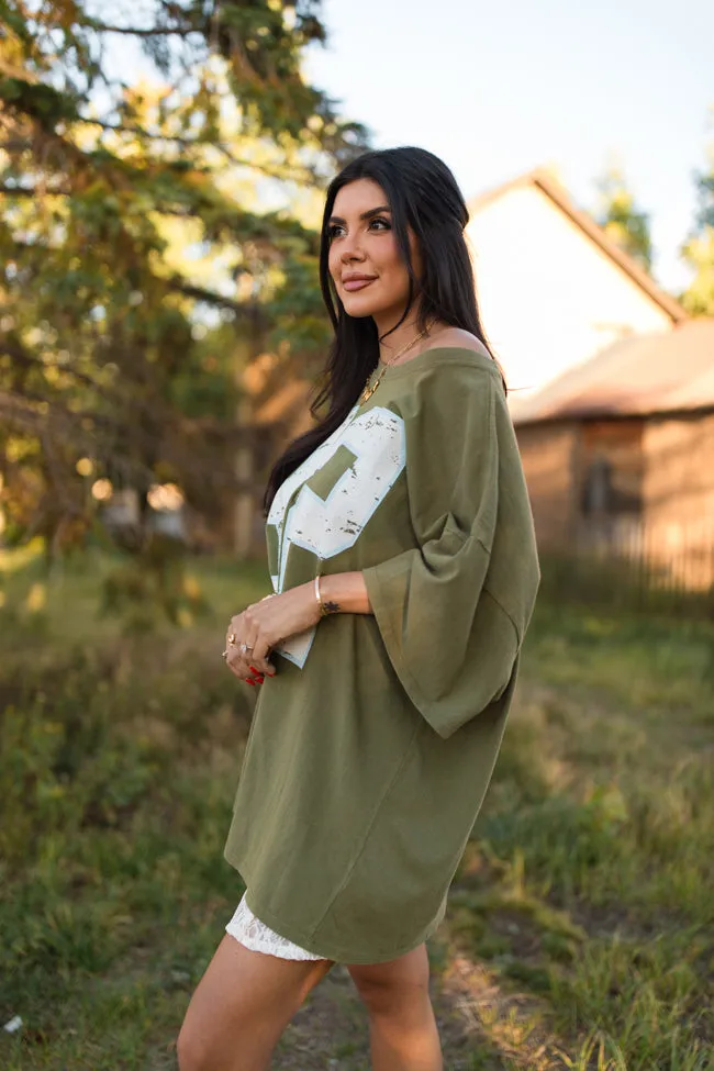 92 Moss Hyfve Oversized Graphic Tee sold by Pink Lily product image thumbnail 4