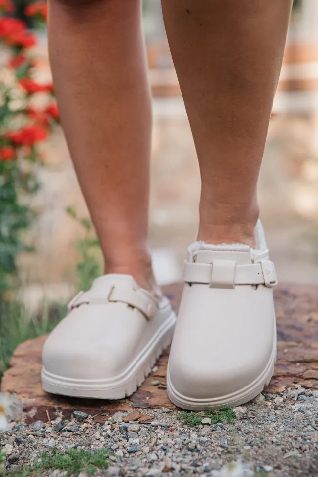 Palmer Rubber Sherpa Lined Slip-on Clog SALE sold by Pink Lily product image thumbnail 3