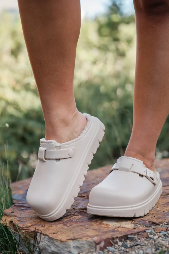 Palmer Rubber Sherpa Lined Slip-on Clog SALE sold by Pink Lily product image thumbnail 2