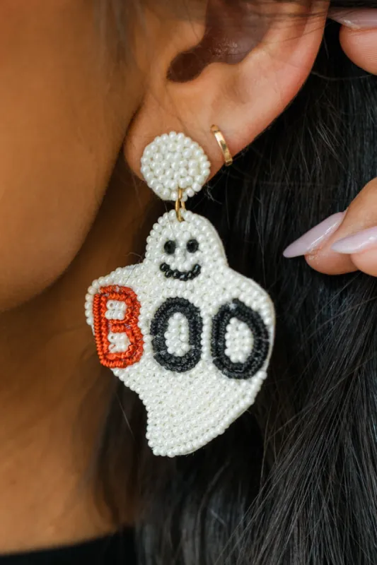 Boo Ghosts Earrings FINAL SALE sold by Pink Lily