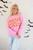 Spell On You Pink and Orange Hocus Pocus Sweater sold by Pink Lily