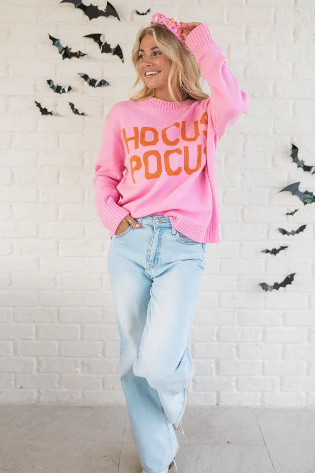 Spell On You Pink and Orange Hocus Pocus Sweater sold by Pink Lily product image thumbnail 2