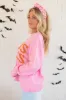 Spell On You Pink and Orange Hocus Pocus Sweater sold by Pink Lily