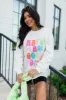 Have A Good Day Cream Graphic Sweatshirt sold by Pink Lily