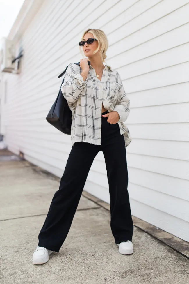 Kelsea Black Wash Wide Leg Jeans SALE sold by Pink Lily product image thumbnail 2