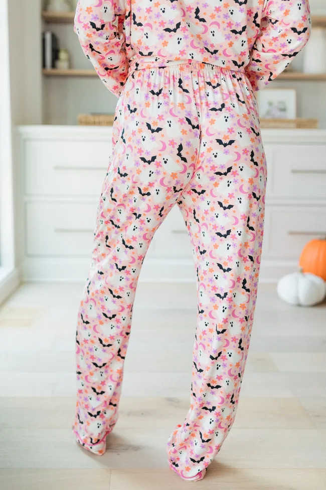 Under The Stars In Haunted Honey Pajama Bamboo Pants FINAL SALE sold by Pink Lily product image thumbnail 4