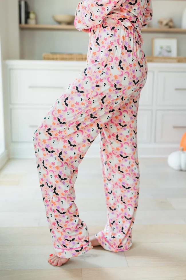 Under The Stars In Haunted Honey Pajama Bamboo Pants FINAL SALE sold by Pink Lily product image thumbnail 3