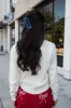 Let's Be Honest Ivory V-Neck Sweater FINAL SALE sold by Pink Lily