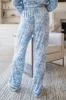 Under The Stars In Blue Floral Fantasy Bamboo Pajama Pants FINAL SALE sold by Pink Lily