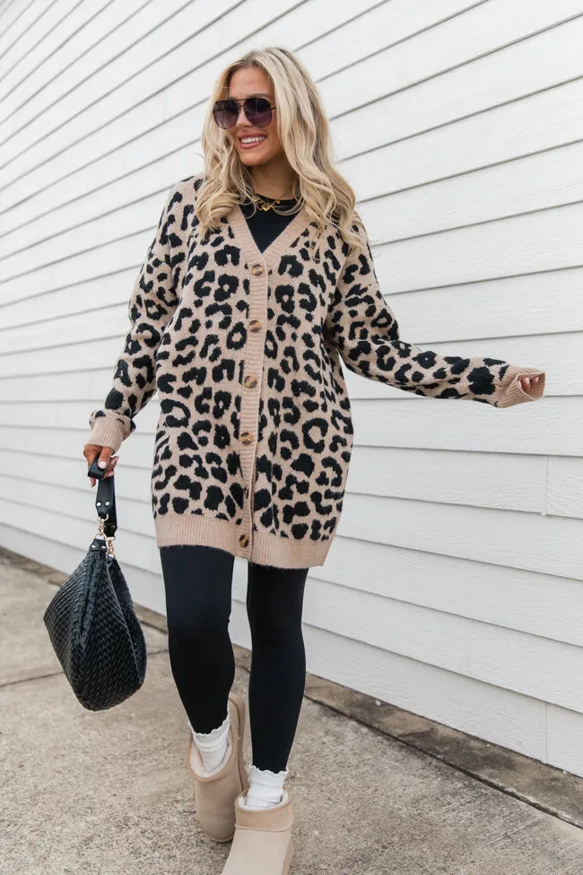 Animal Instincts Leopard Cardigan sold by Pink Lily product image thumbnail 3