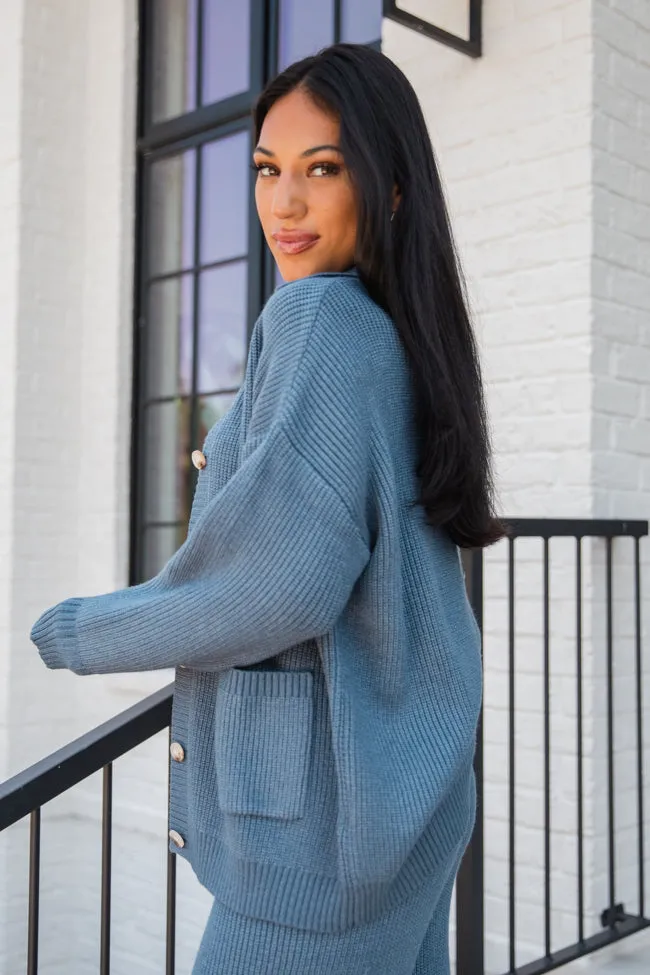 Colorado Trip Navy Collared Cardigan FINAL SALE sold by Pink Lily product image thumbnail 4