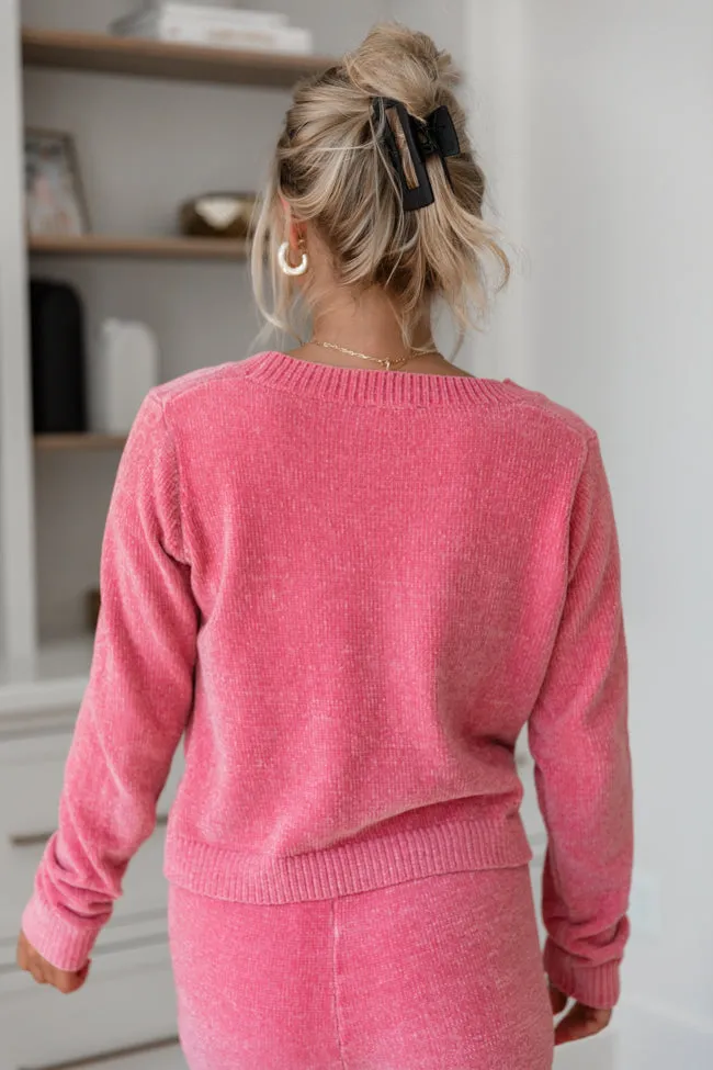 Ready As Ever Rose Chenille Knit Set sold by Pink Lily product image thumbnail 5