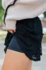 Through The Garden Black Lace Mini Skort SALE sold by Pink Lily