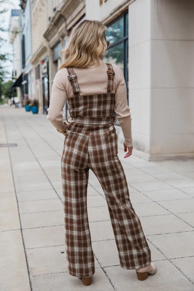 So Plaid You're Mine Multi Belted Jumpsuit FINAL SALE sold by Pink Lily product image thumbnail 5