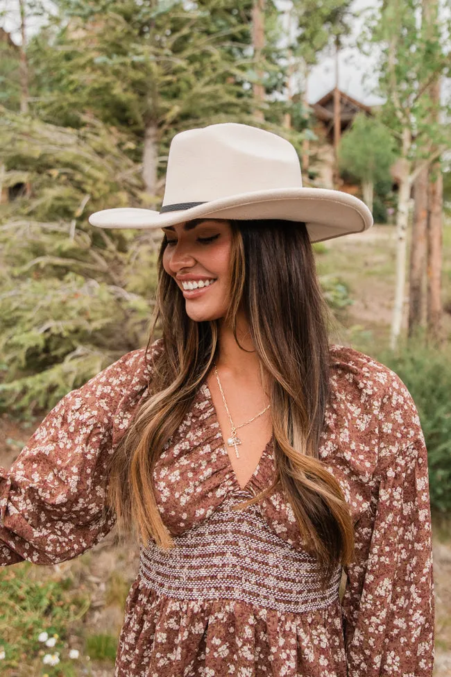 Cream Western Hat FINAL SALE sold by Pink Lily product image thumbnail 3
