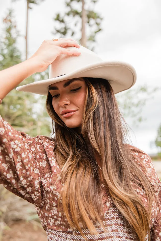 Cream Western Hat FINAL SALE sold by Pink Lily product image thumbnail 4