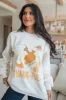 ThankFULL Cream Oversized Graphic Sweatshirt sold by Pink Lily