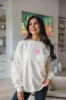 I Heart Leftovers Cream Oversized Graphic Sweatshirt sold by Pink Lily
