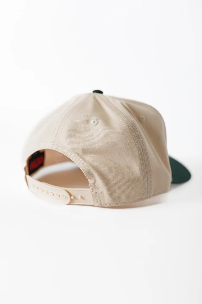 Cool Mom Social Club Dark Green and Natural Trucker Hat sold by Pink Lily product image thumbnail 4