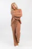 Dawn Teddy Fuzzy Lounge Pants Emily Fauver X Pink Lily sold by Pink Lily