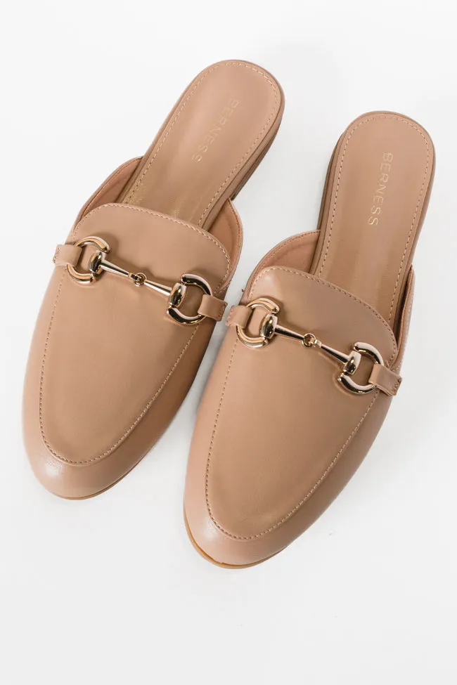 Sabrina Beige Slip-On Leather Mule sold by Pink Lily product image thumbnail 3