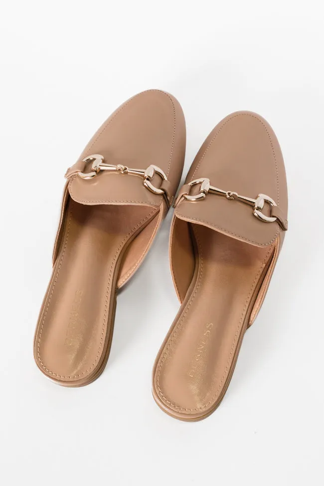 Sabrina Beige Slip-On Leather Mule sold by Pink Lily product image thumbnail 4