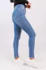 Chelsie Light Wash Busted Knee Jeans FINAL SALE sold by Pink Lily