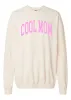 Cool Mom Block Cream Oversized Graphic Sweatshirt sold by Pink Lily
