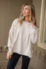 Scouted Out Cream Oversized Fleece Sweatshirt sold by Pink Lily