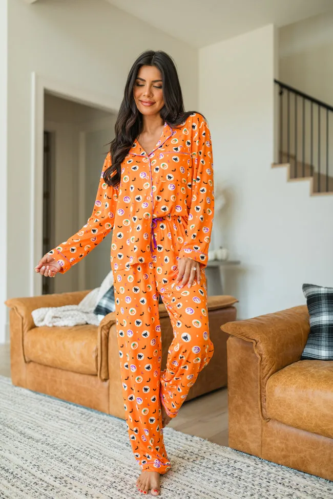 Creepy Cute Halloween Cookie Bamboo Pajama Pants FINAL SALE sold by Pink Lily product image thumbnail 4