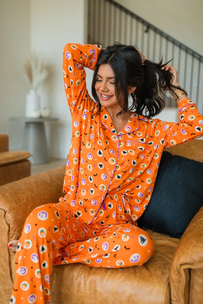 Creepy Cute Halloween Cookie Bamboo Pajama Top Macy Blackwell X Pink Lily FINAL SALE sold by Pink Lily product image thumbnail 3