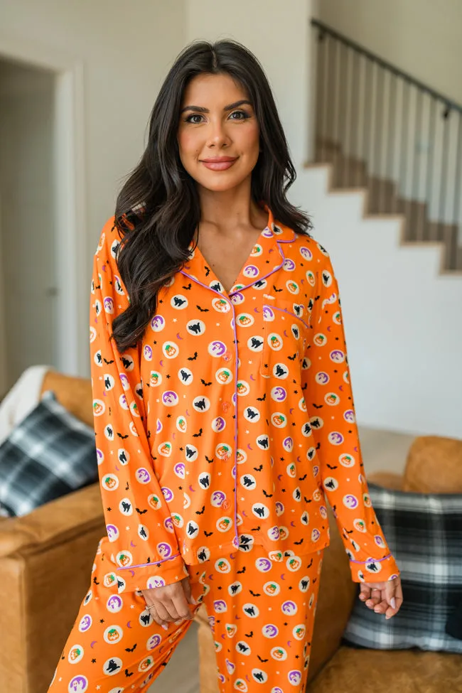 Creepy Cute Halloween Cookie Bamboo Pajama Top Macy Blackwell X Pink Lily FINAL SALE sold by Pink Lily product image thumbnail 4