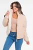 High Road Beige Sherpa Puffer Jacket FINAL SALE sold by Pink Lily