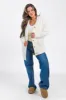 It's All True Ivory Fuzzy Cardigan And Tank Set FINAL SALE sold by Pink Lily
