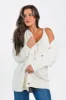 It's All True Ivory Fuzzy Cardigan And Tank Set FINAL SALE sold by Pink Lily
