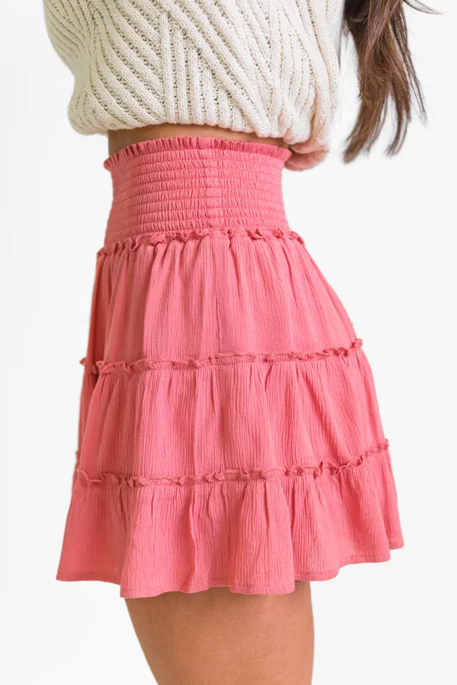 Through The Garden Rose Solid Mini Skort SALE sold by Pink Lily product image thumbnail 3