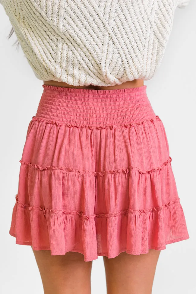 Through The Garden Rose Solid Mini Skort SALE sold by Pink Lily product image thumbnail 5