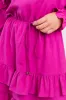 Pinch Me Pink Ruffle Detail Mini Dress FINAL SALE sold by Pink Lily