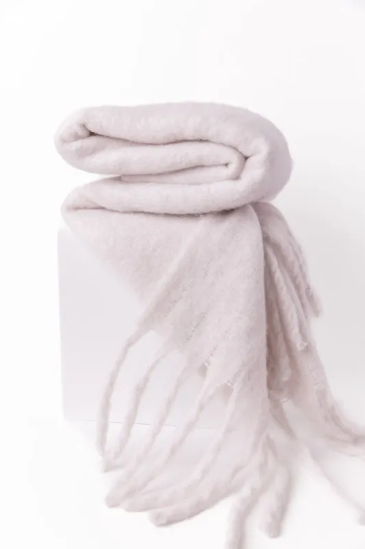 Light Cream Scarf sold by Pink Lily