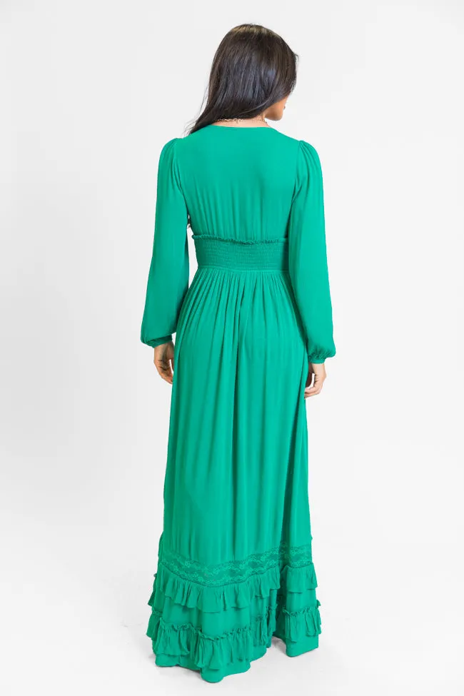 Lucky To Have You Jade Maxi Dress FINAL SALE sold by Pink Lily product image thumbnail 3