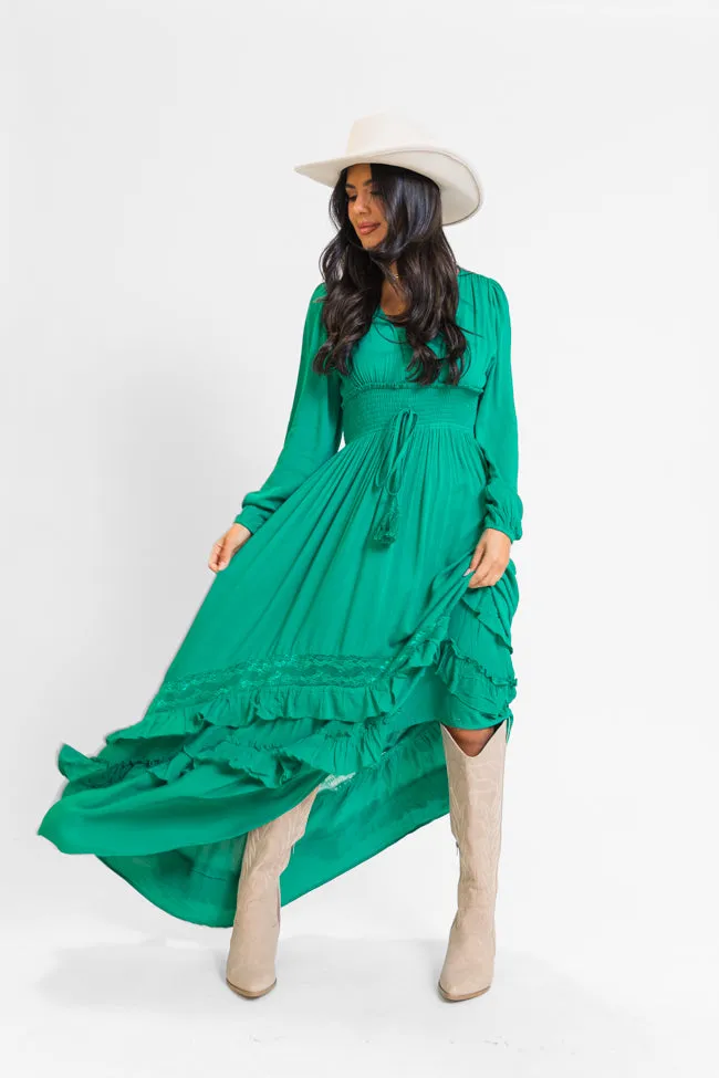 Lucky To Have You Jade Maxi Dress FINAL SALE sold by Pink Lily