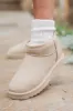 Georgia Light Beige Mini Boot sold by Pink Lily